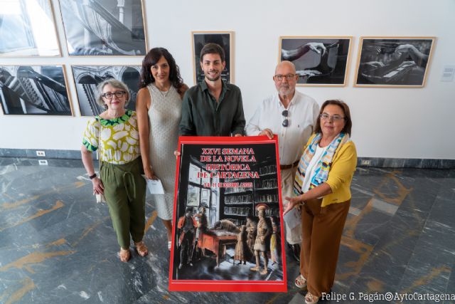 Cartagena arrancará octubre, su mes dedicado a las letras, con la Semana de la Novela Histórica