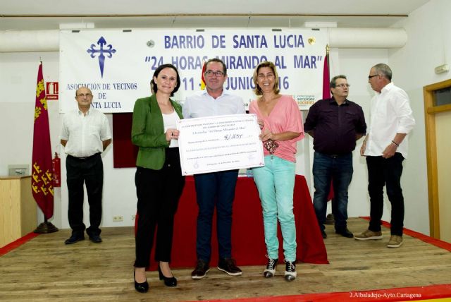 Donados 1.165 euros a las asociaciones del Cáncer y de la Virgen de los Desamparados