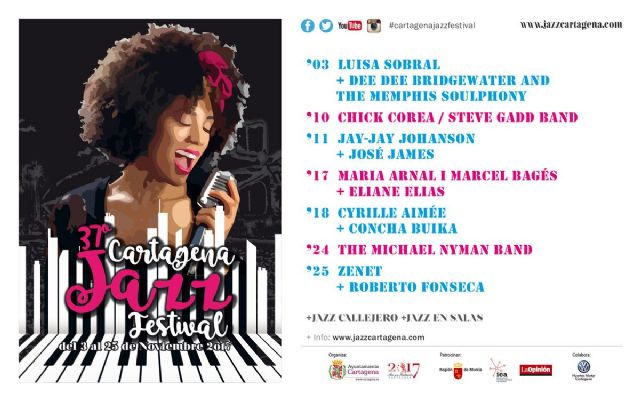 El Cartagena Jazz Festival tendra una programacion paritaria con la mitad de los conciertos ofrecidos por mujeres