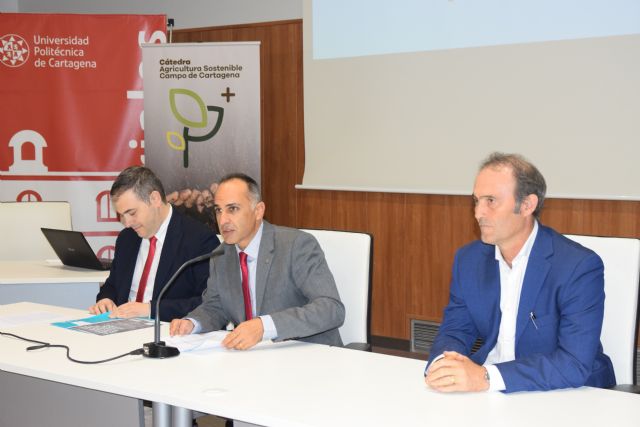 Expertos apuestan en la UPCT por instalar sensores en los cultivos para optimizar aún más el agua de riego