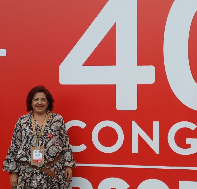 Isabel Andreu se incorpora al Comité Federal del PSOE resultante del Congreso celebrado en Valencia