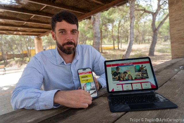 Juventud rediseña su web para transformarla en portal de referencia entre la población joven de Cartagena