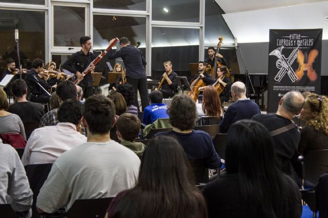El Conservatorio de Murcia disfruto del talento de los ganadores de la pasada edicion de Entre Cuerdas y Metales