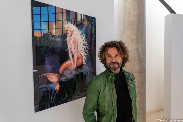 De sirenas y otras historias., de Juan Francisco Martínez, se inaugura este viernes en El Luzzy de Cartagena