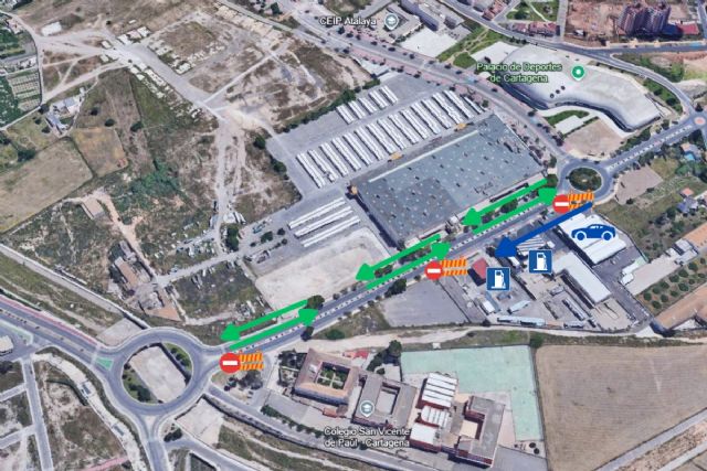 ACTUALIZACIXN: TrXfico restringido por obras a partir de las 20 horas de este miXrcoles en un tramo de SebastiXn FeringXn