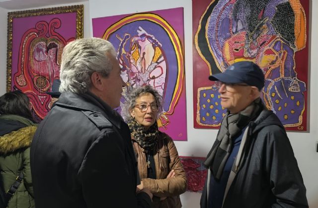 Pintura, música y poesía occidental se muestran en Cartagena en la exposición de la artista Charlotte Seuntjens