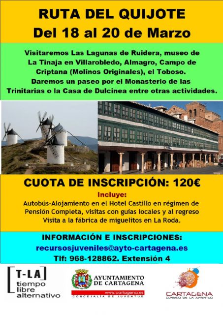 El T-LA recorrerá la Ruta del Quijote