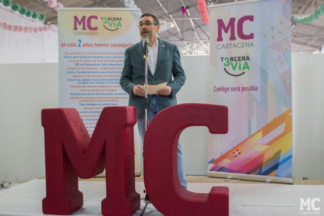 MC celebra una jornada de convivencia con la mirada puesta en defender desde la Alcaldía y la Asamblea Regional el progreso de Cartagena, la Comarca y toda la CARM