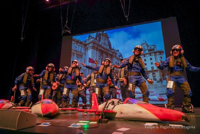 Los de Beniaján ganan el XX Concurso de Chirigotas ´Ciudad de Cartagena´