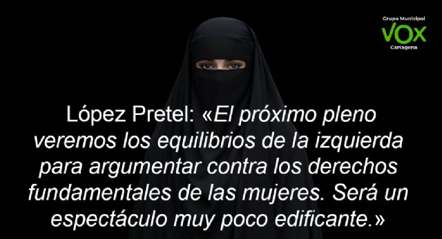 VOX propone prohibir el acceso a dependencias municipales cuando se oculte el rostro, por motivos de seguridad