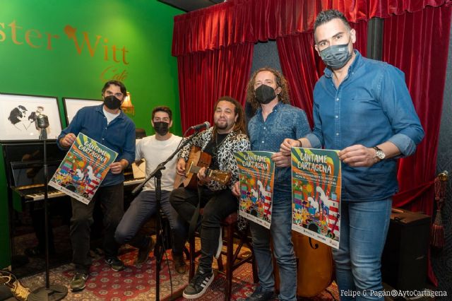 El ciclo Cántame Cartagena programa actuaciones de grupos locales para los miércoles de mayo