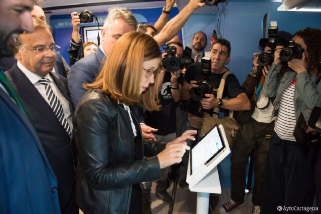 La alcaldesa demanda plazos y presupuestos para que el Corredor Mediterraneo llegue a Cartagena