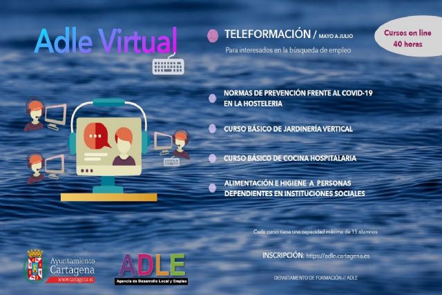 La ADLE pone en marcha cuatro cursos de formación online