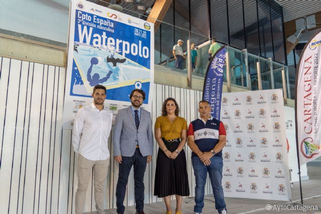 El Campeonato de España de Waterpolo reunirá en Cartagena a 130 deportistas
