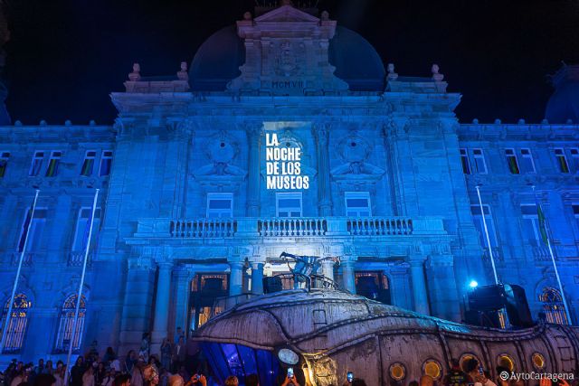 La Noche de los Museos de Cartagena vuelve a rozar los 50.000 visitantes y se consolida como referente cultural