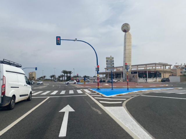 Vía Pública mejora la señalización vial en el Mar Menor y La Manga