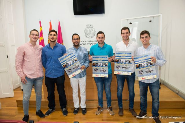 Los instrumentos de viento metal seran protagonistas de una festival de musica de verano en Cartagena