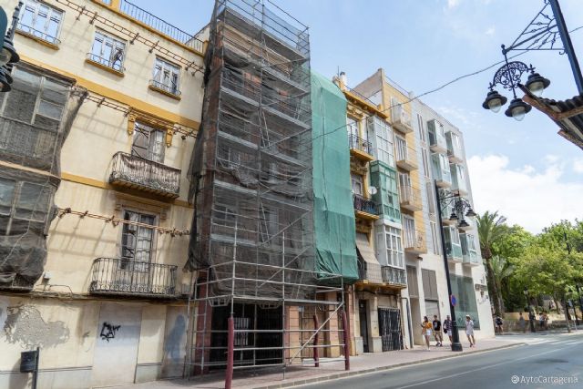Comienzan las obras de rehabilitación de tres edificios en San Diego y Jara