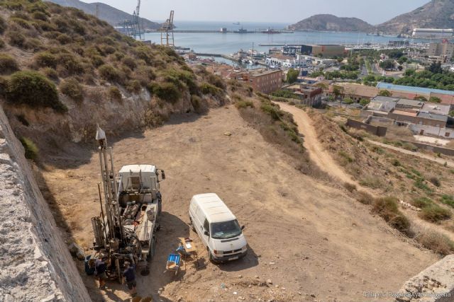 El proyecto de rehabilitación del Castillo de Los Moros da un paso más con la realización de los sondeos geotécnicos