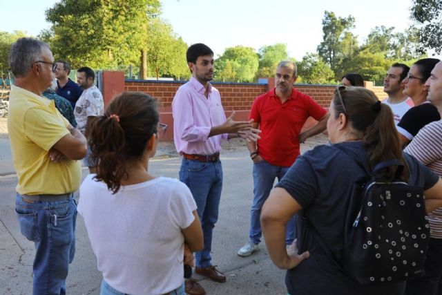 Los alumnos del CEIP San Cristóbal regresan a las aulas tras la retirada del fibrocemento
