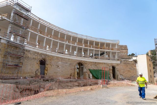 Aplazadas las visitas de este fin de semana al Anfiteatro Romano por la lluvia