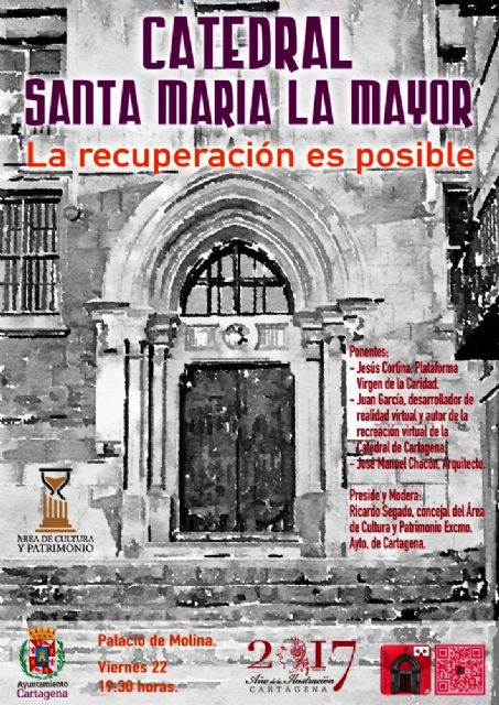 Una mesa redonda sobre la Catedral Santa María la Mayor, organizada por Cultura y Patrimonio, acercará la historia y las posibilidades de recuperación de este 'emblemático edificio'