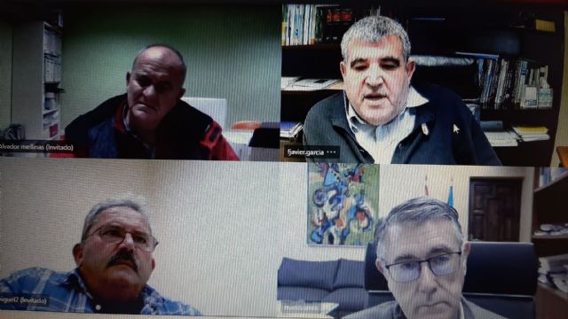 El presidente de la CHS ha mantenido una reunión de trabajo con la Comunidad de Regantes Arco Sur y la COAG del Campo de Cartagena