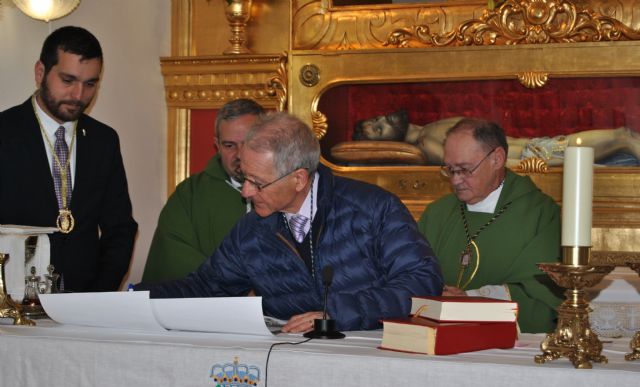 Hermamiento entre la Cofradía de San Ginés de la Jara y la Cofradía de Nta Sñra del Monte Calvario