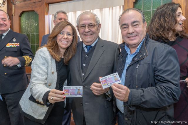 Más de cinco millones y medio de cupones de la Once difundirán la imagen del Arsenal Militar de Cartagena