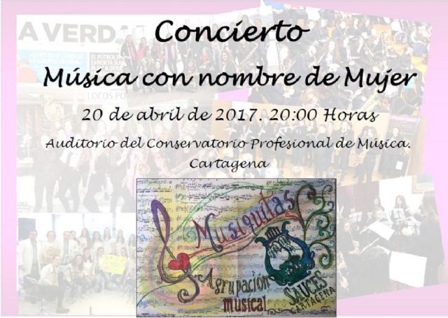 El grupo de mujeres las Musiquitas repetira su concierto en el Conservatorio Profesional de Musica de Cartagena