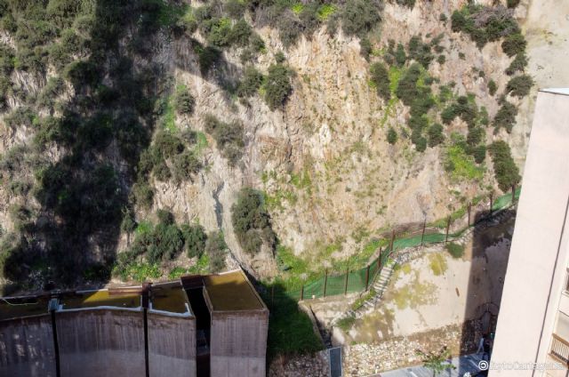 La empresa Pavasal será la encargada de consolidar los taludes de la calle Gisbert para evitar desprendimientos