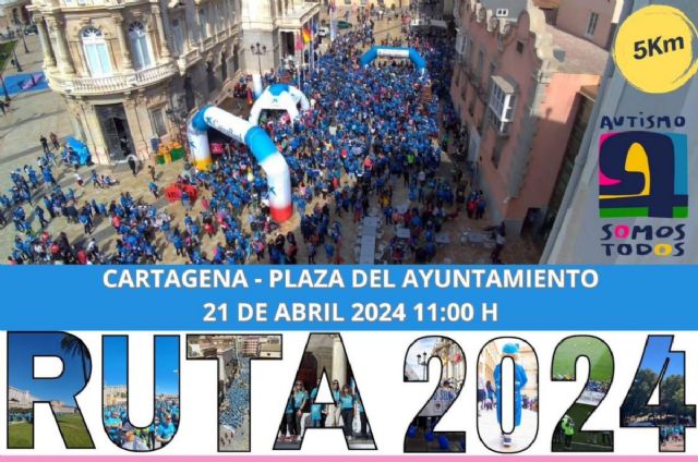 Cortes de tráfico este domingo con motivo de la ruta solidaria Autismo Somos Todos