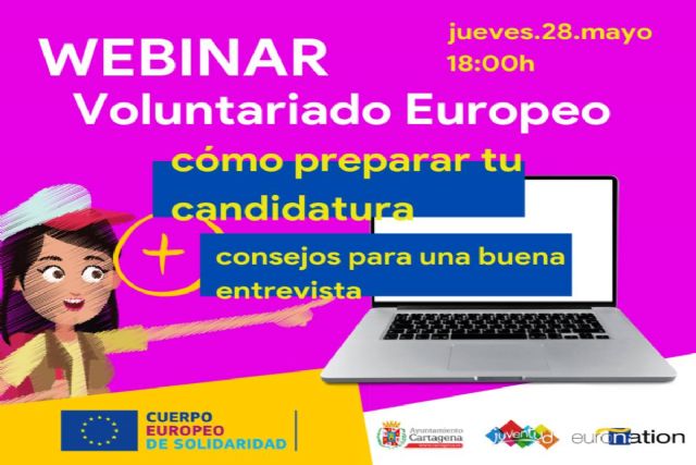 Juventud organiza una webinar para ayudar a jóvenes a hacer el CV Europass y enfrentarse a una entrevista online