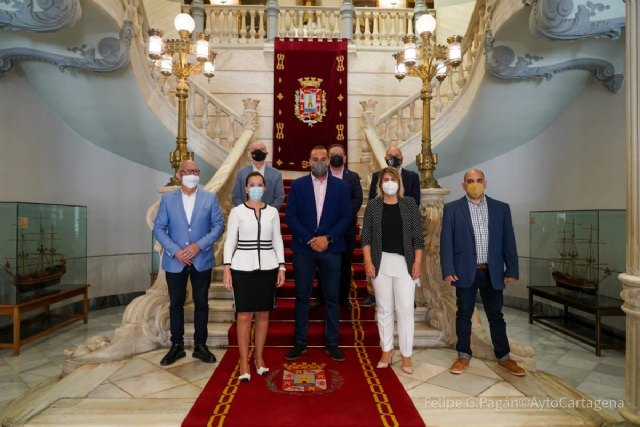 Ayuntamiento y Federación de Carthagineses y Romanos crearán una comisión paritaria para el diseño del nuevo campamento