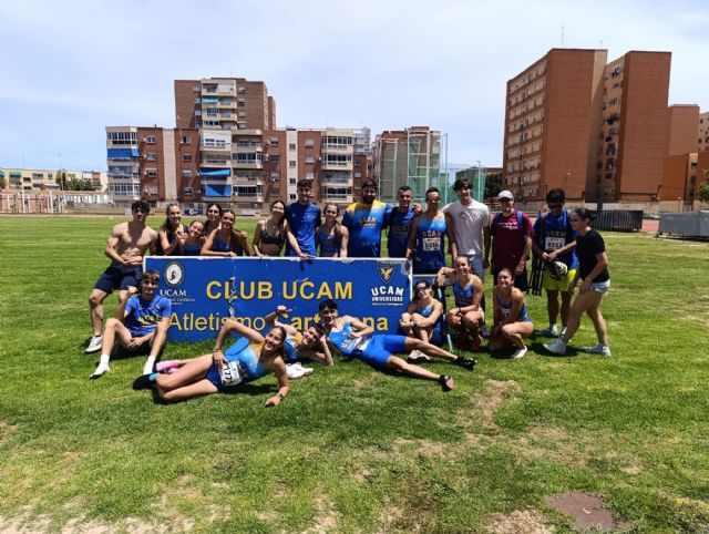 Fin de semana de oro para el UCAM Atletismo Cartagena: dominio regional y protagonismo nacional en Madrid
