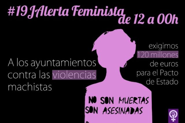 La Corporacion Municipal apoya el manifiesto Alerta Feminista contra la Violencia Machista