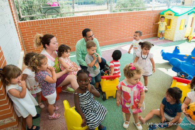 Mas de 800 niños se han formado en las escuelas infantiles municipales este curso