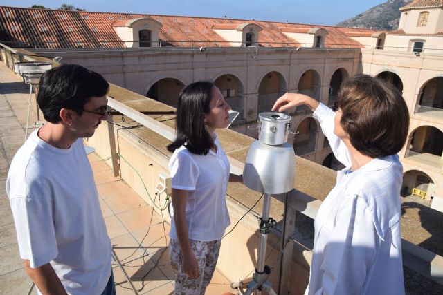 La época de polinización y síntomas alérgicos se ha alargado desde que hace 30 años la UPCT analiza los aerosoles