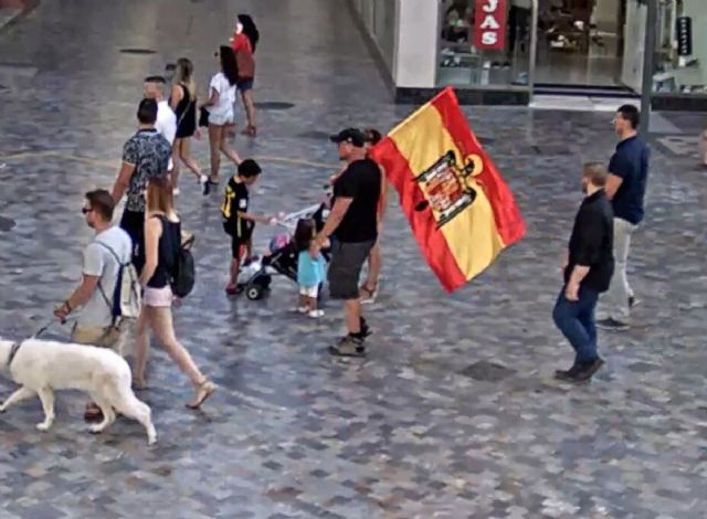 Policia Local detecta la presencia de un grupo de extrema derecha en Cartagena