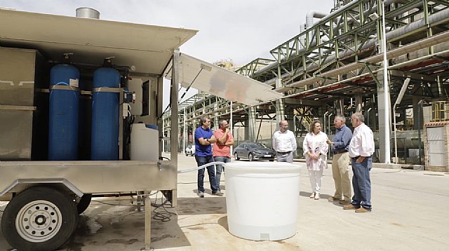 El Puerto de Cartagena filtrará las aguas residuales de los buques para su reutilización en riego y compostaje