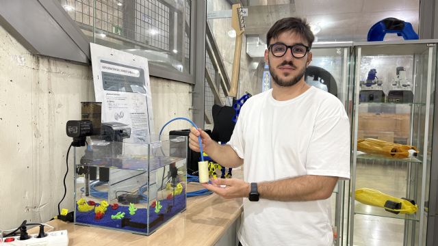Estudiantes de UPCT Makers crean un hidrófono de bajo coste para registrar sonidos imperceptibles