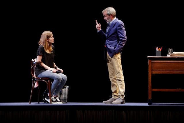 Comienza la temporada teatral del Nuevo Teatro Circo con Fernando Guillen Cuervo y Natalia Sanchez en Oleanna