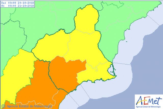 Bomberos recuerda una serie de consejos ante los episodios de gota fría previstos para el fin de semana