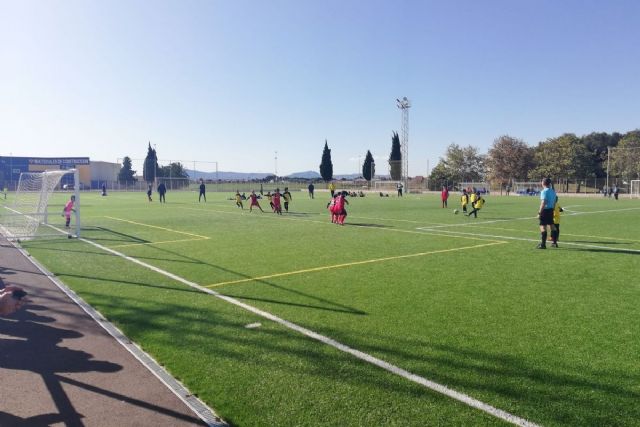 C.D. La Manga, E.F. La Aljorra y E.F. Nueva Cartagena, los mejores en benjamines 'B'