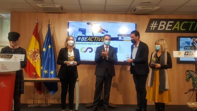 Cartagena recoge el premio del CSD por su promoción del deporte entre los ciudadanos