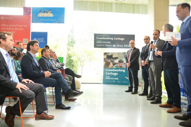 Murcia Open Future busca cubrir 10 plazas para desarrollar proyectos de emprendimiento en su espacio de Crowdworking Carthago, en la UPCT