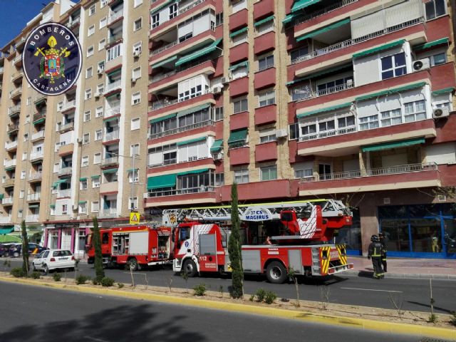 Sofocado un incendio en un decimo piso de la calle Capitanes Ripoll