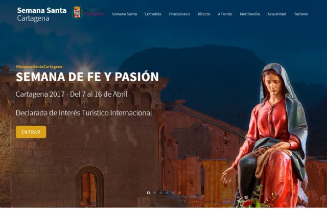 Cerca de ochenta mil visitas se han registrado este año en la web de Semana Santa