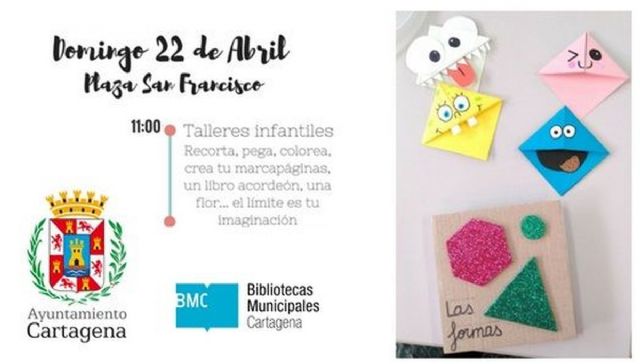 El Dia del Libro dedica sus talleres y actividades a los niños