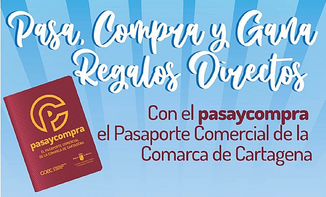 El pasaporte comercial ´PasayCompra´ incentiva la compra en el comercio local de la Comarca del Campo de Cartagena